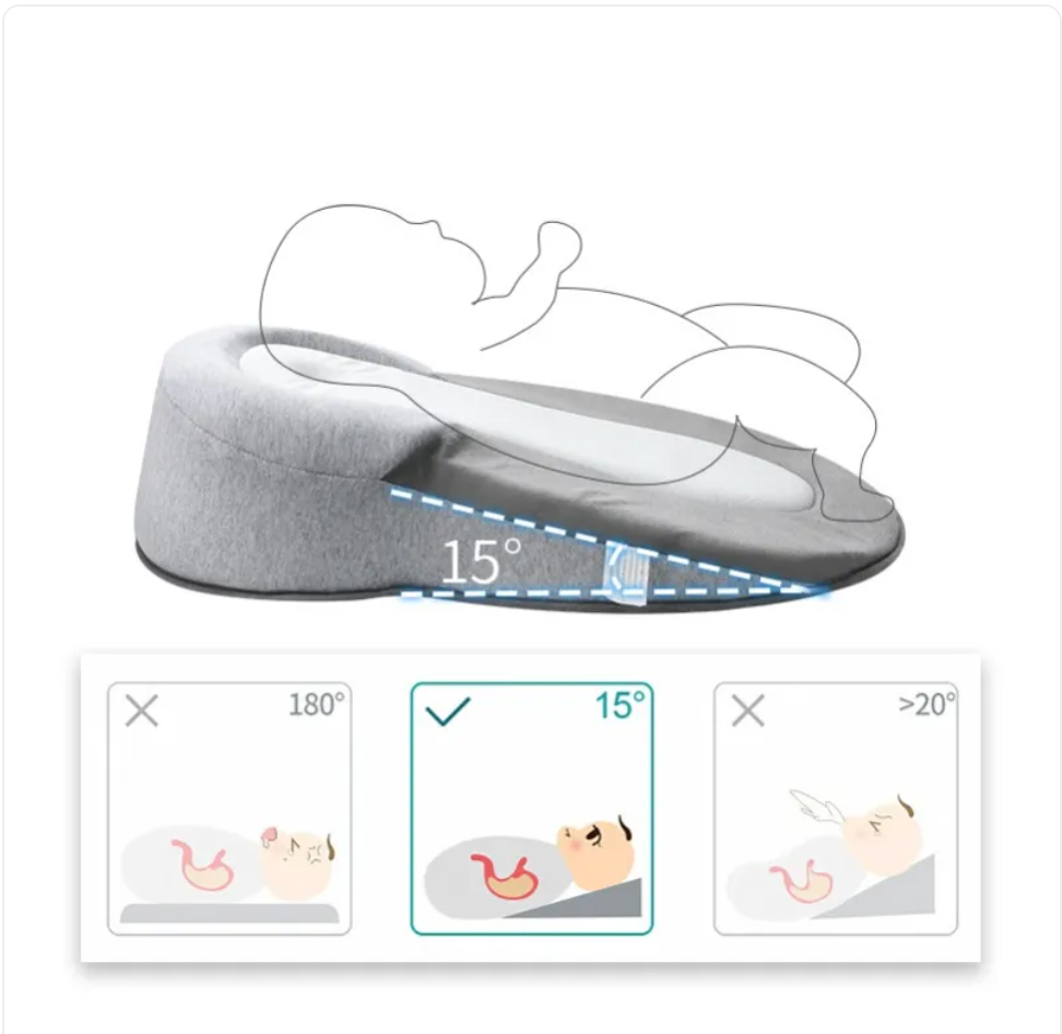 Baby Anti- Reflux Pillow - For happier feeds and calmer nights