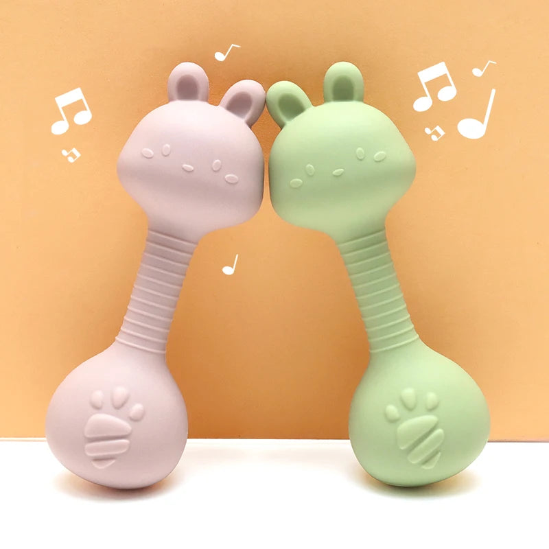 Cozy Bunny rattle teether