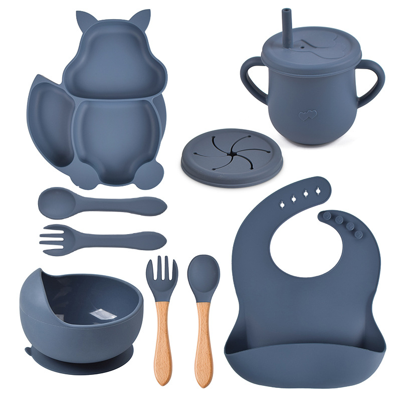Baby Feeding Set - make it fun with the animal shaped plate