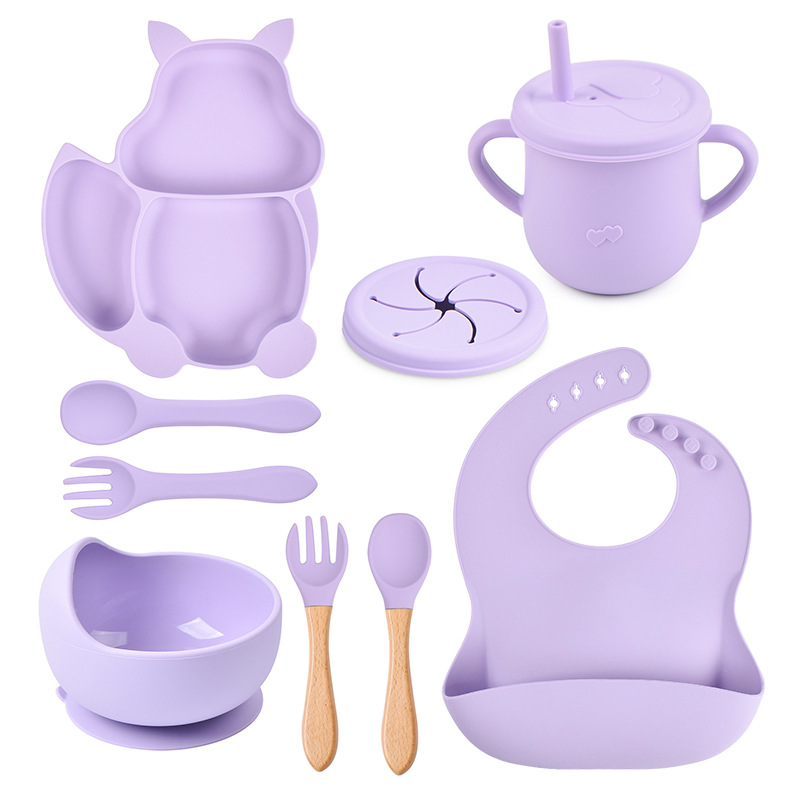 Baby Feeding Set - make it fun with the animal shaped plate