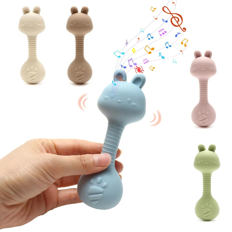 Cozy Bunny rattle teether