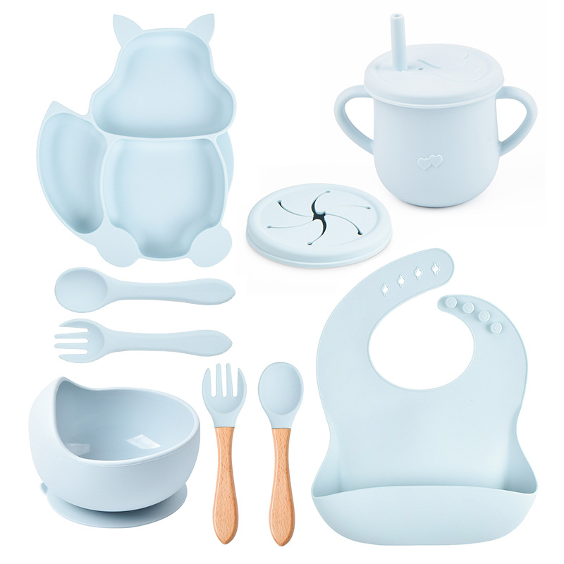Baby Feeding Set - make it fun with the animal shaped plate