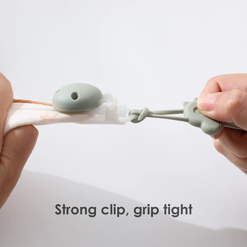 Silicone Pacifier clip