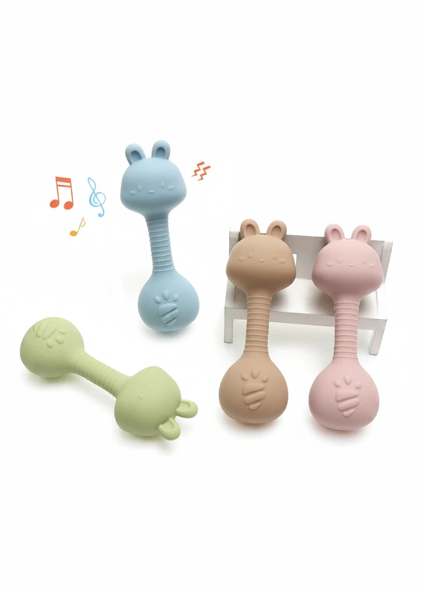 Cozy Bunny rattle teether