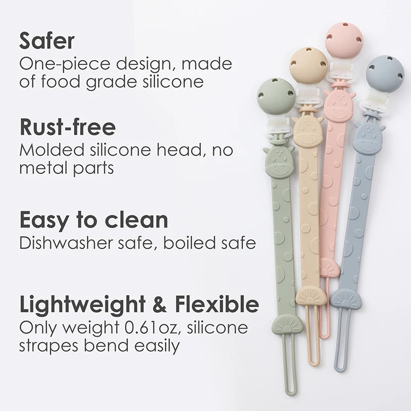 Silicone Pacifier clip