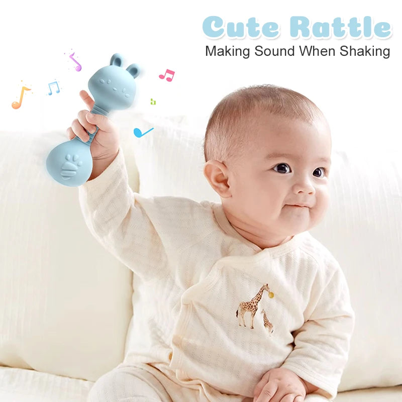 Cozy Bunny rattle teether