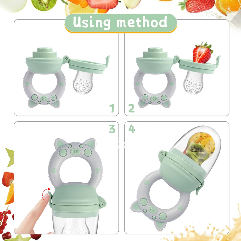 Feeding pacifier